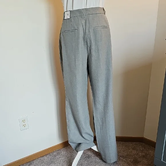 White House Black Market Gray Curvy Boot Pants - Picture 5 of 9